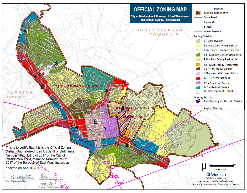 washington county zoning map About The Borough Borough Of East Washington Pa washington county zoning map